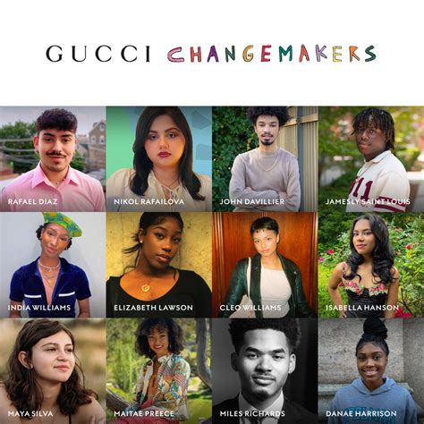 gucci changemakers sustainability.